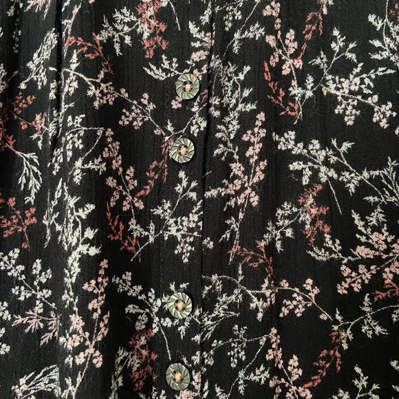 Anthropologie Maeve Floral print button down Blouse - Picture 7 of 14